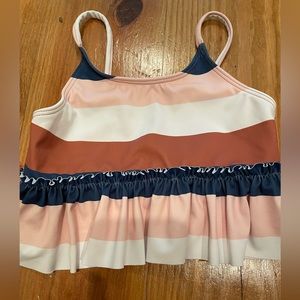 Kortni Jeane four stripes 6m swim top